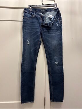 Silver Jeans Co. "Suki" Mid-Rise Super Skinny Joga Jeans